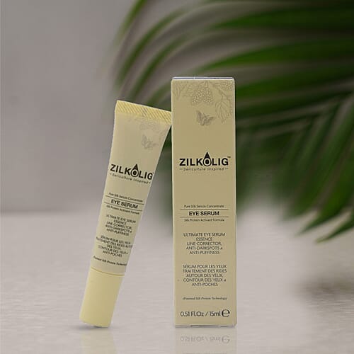 ZILKOLIG Sericulture Inspired Pure Silk Concentrate Protein Activant Eye Serum 15ml