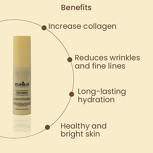 ZILKOLIG Face Serum Made from Thailand Silk Protein 30ml