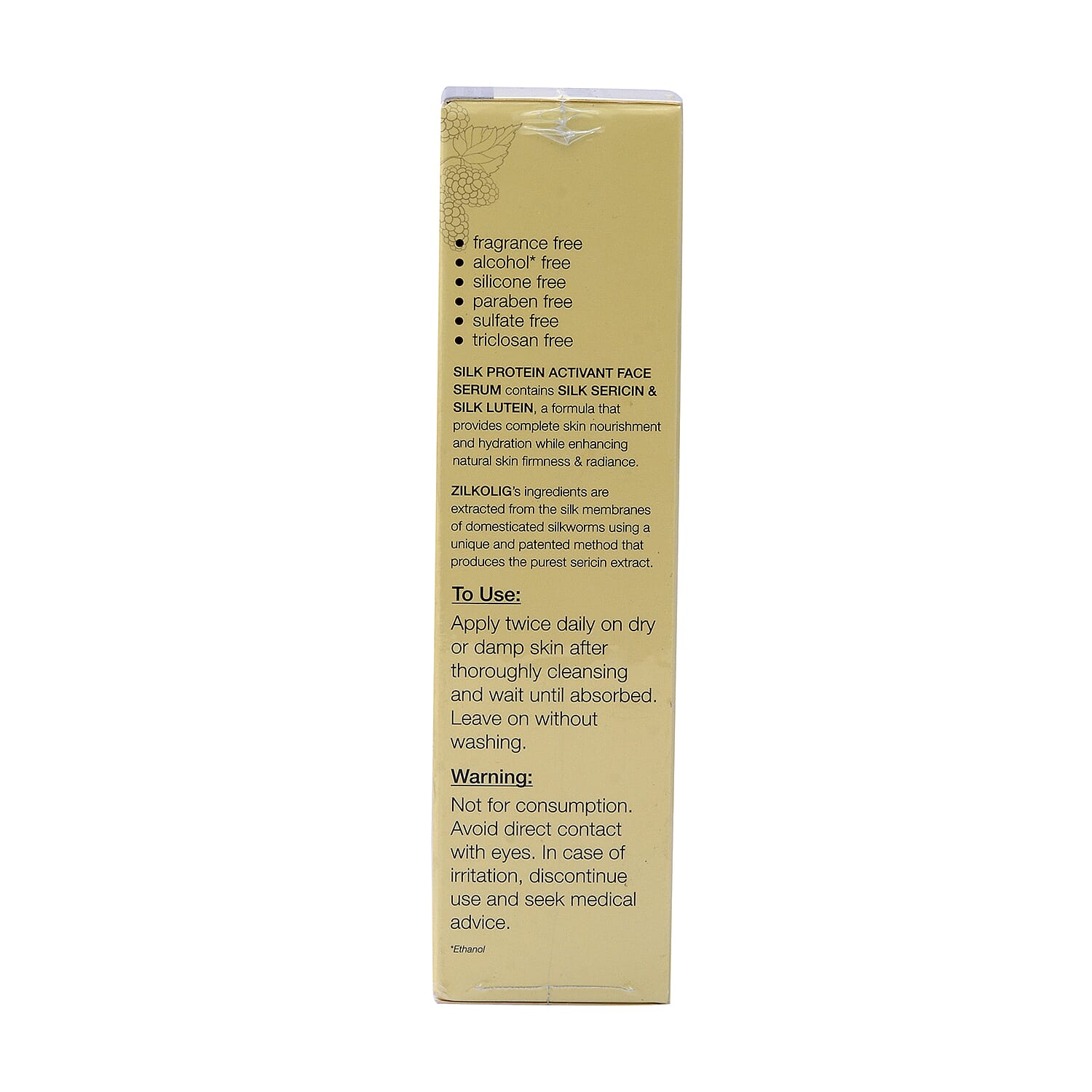 ZILKOLIG Face Serum Made from Thailand Silk Protein 30ml