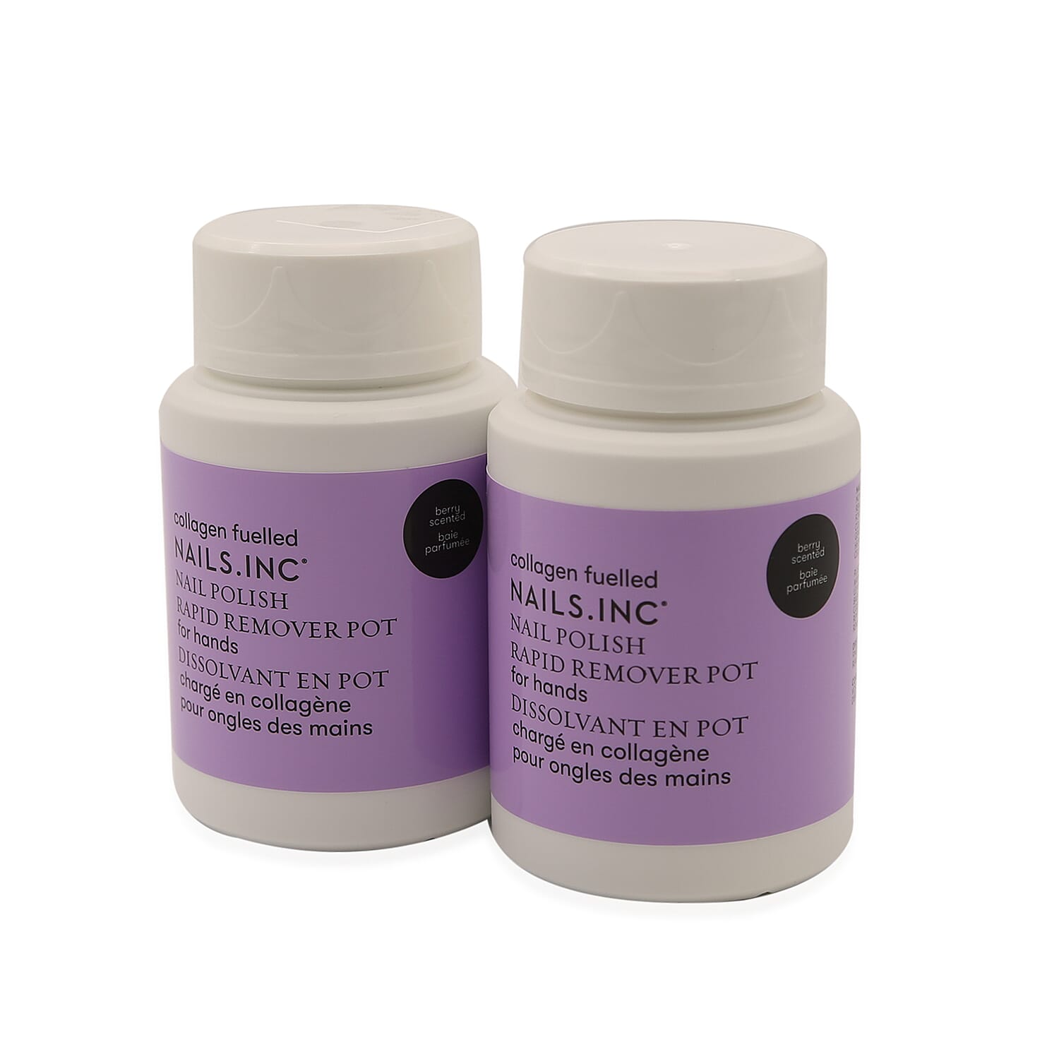 Nails Inc: Nail Polish Remover Pot - Winter Spice (Set of 2) (Each 60 ML)