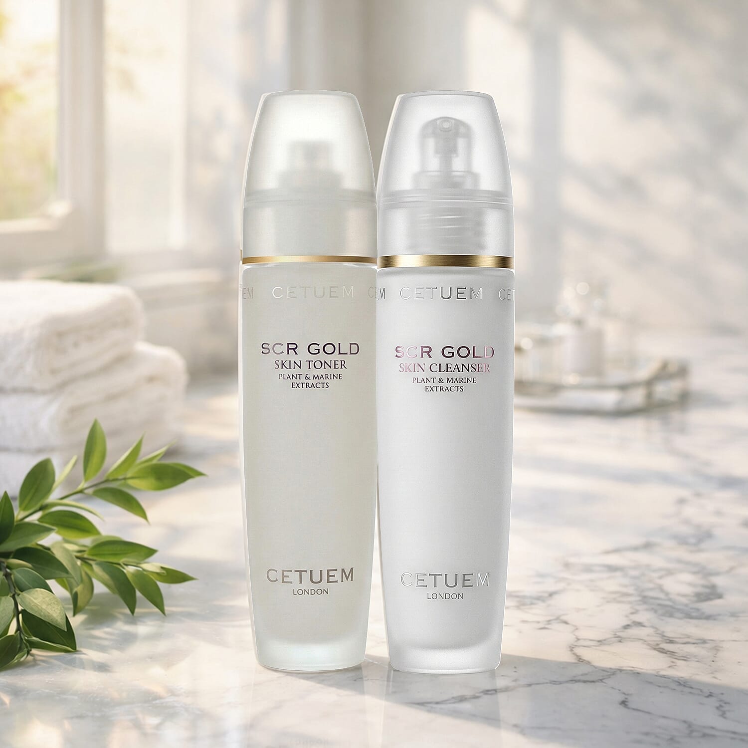 Cetuem- Illuminating Skin Cleanser - 100ml (With Illuminating Skin Toner - 100ml )