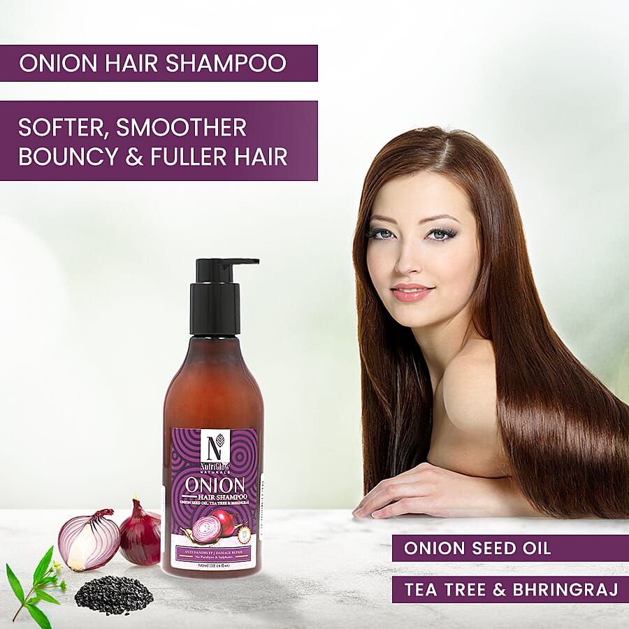 NutriGlow Naturals - Onion Hair Shampoo - 300ml