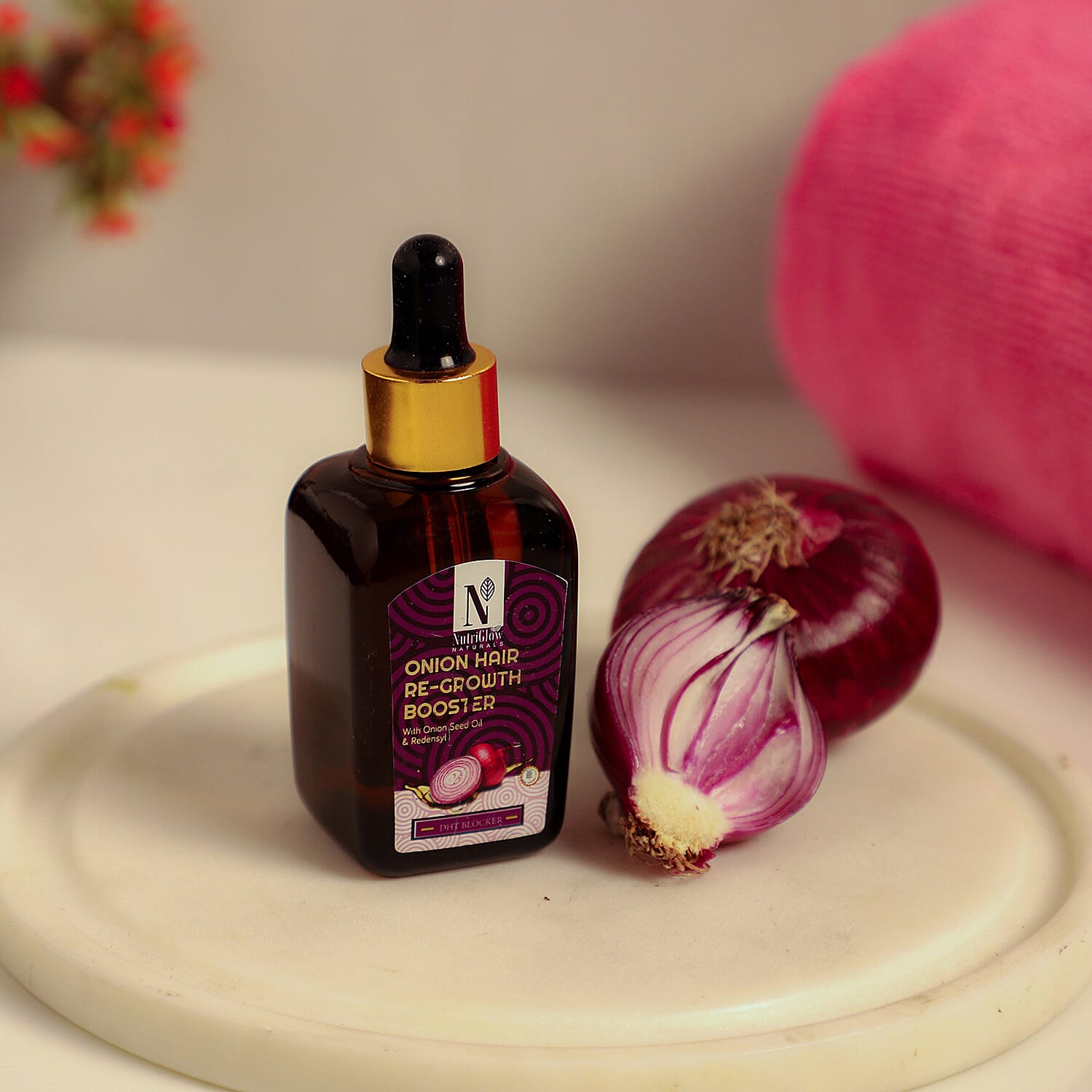 NutriGlow Naturals - Onion Hair Re-Growth Booster Serum - 50ml