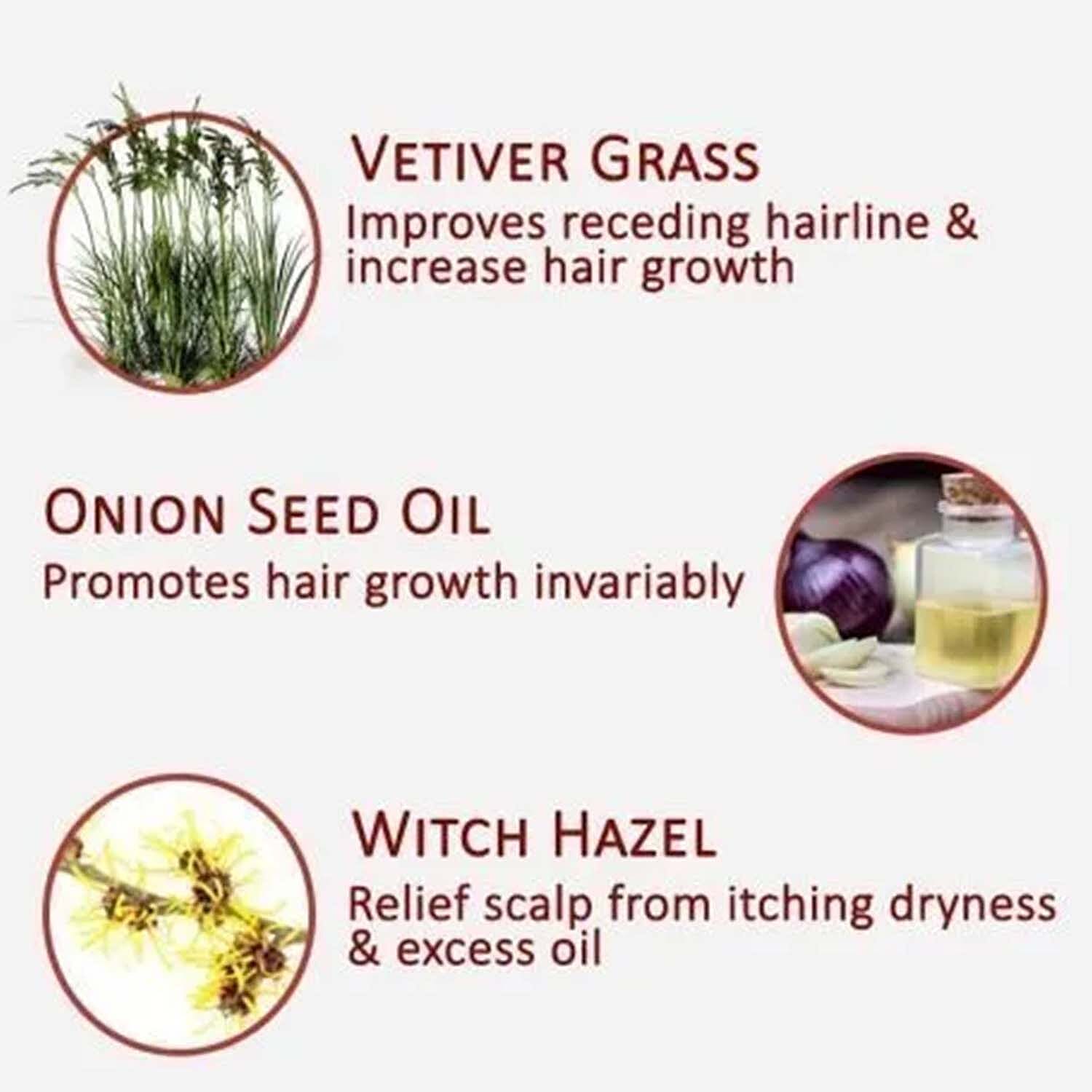 NutriGlow Naturals - Onion Hair Re-Growth Booster Serum - 50ml