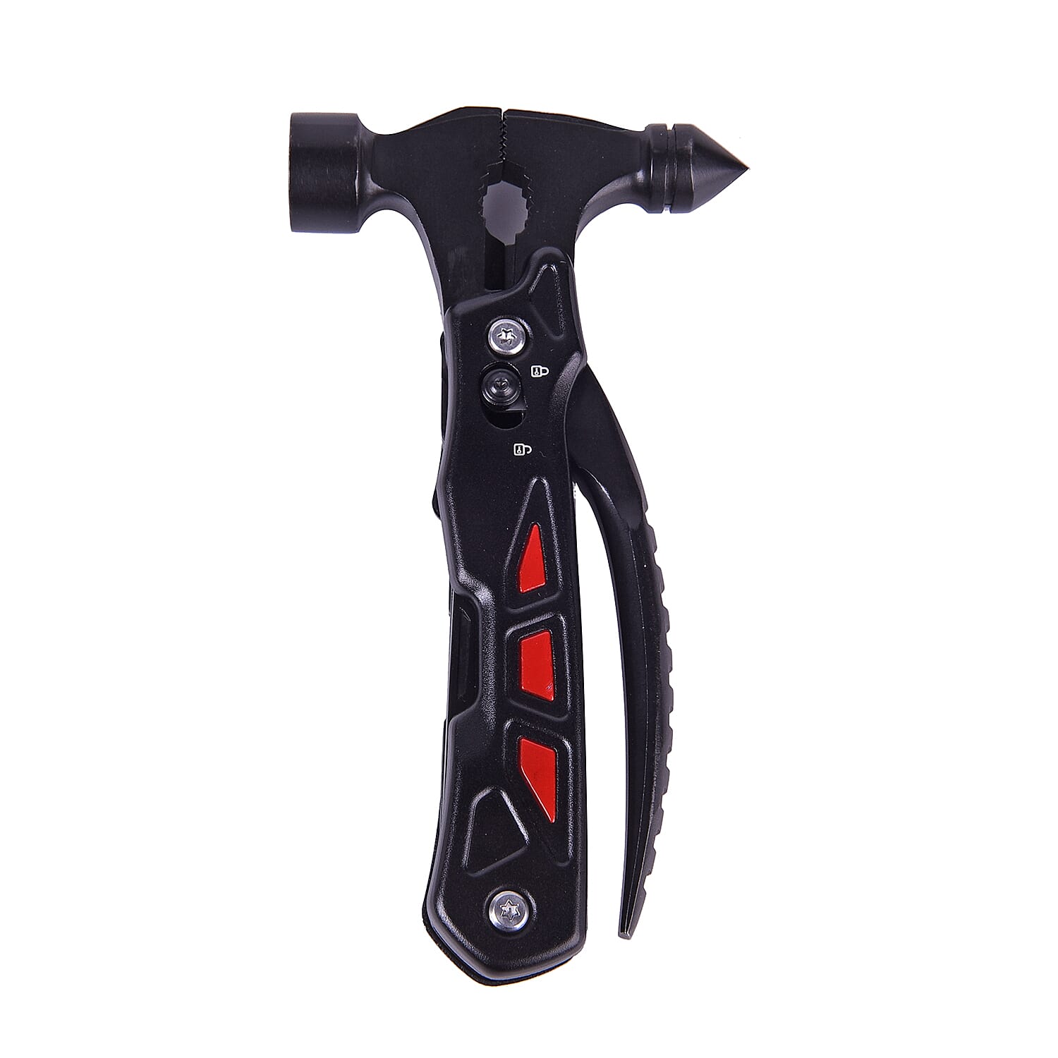 12 in 1 Multifunction Tools with Safety Lock in Black