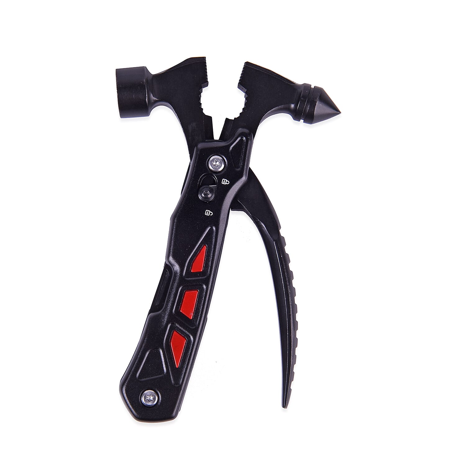 12 in 1 Multifunction Tools with Safety Lock in Black