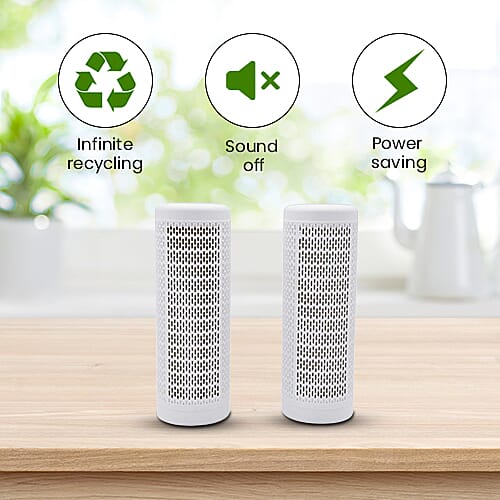 Set of 2 - Reusable Dehumidifier Cylinders