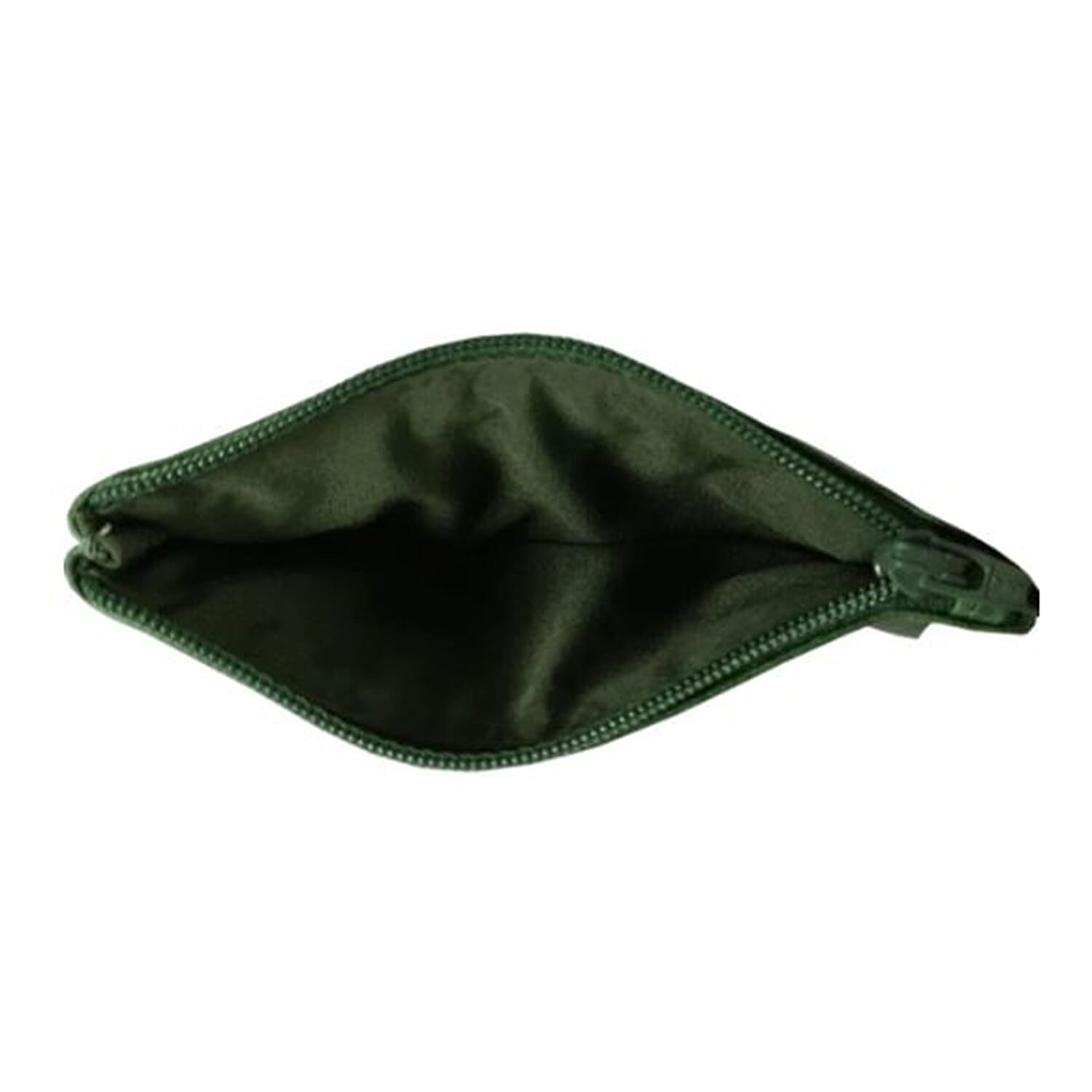 Assots London  Full Grain Leather Zip Top Coin Purse (Size 12x8cm) - Green