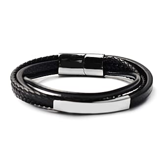 https://tjcuk.sirv.com/Products/60/2/6020736/Braided-Genuine-Leather-Bracelet-with-Magnetic-Lock-in-Stainless-Steel_6020736_3.jpg?w=342&h=342