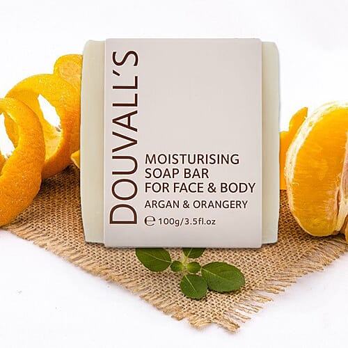 Douvalls Argan and Orangery Soap - 100g