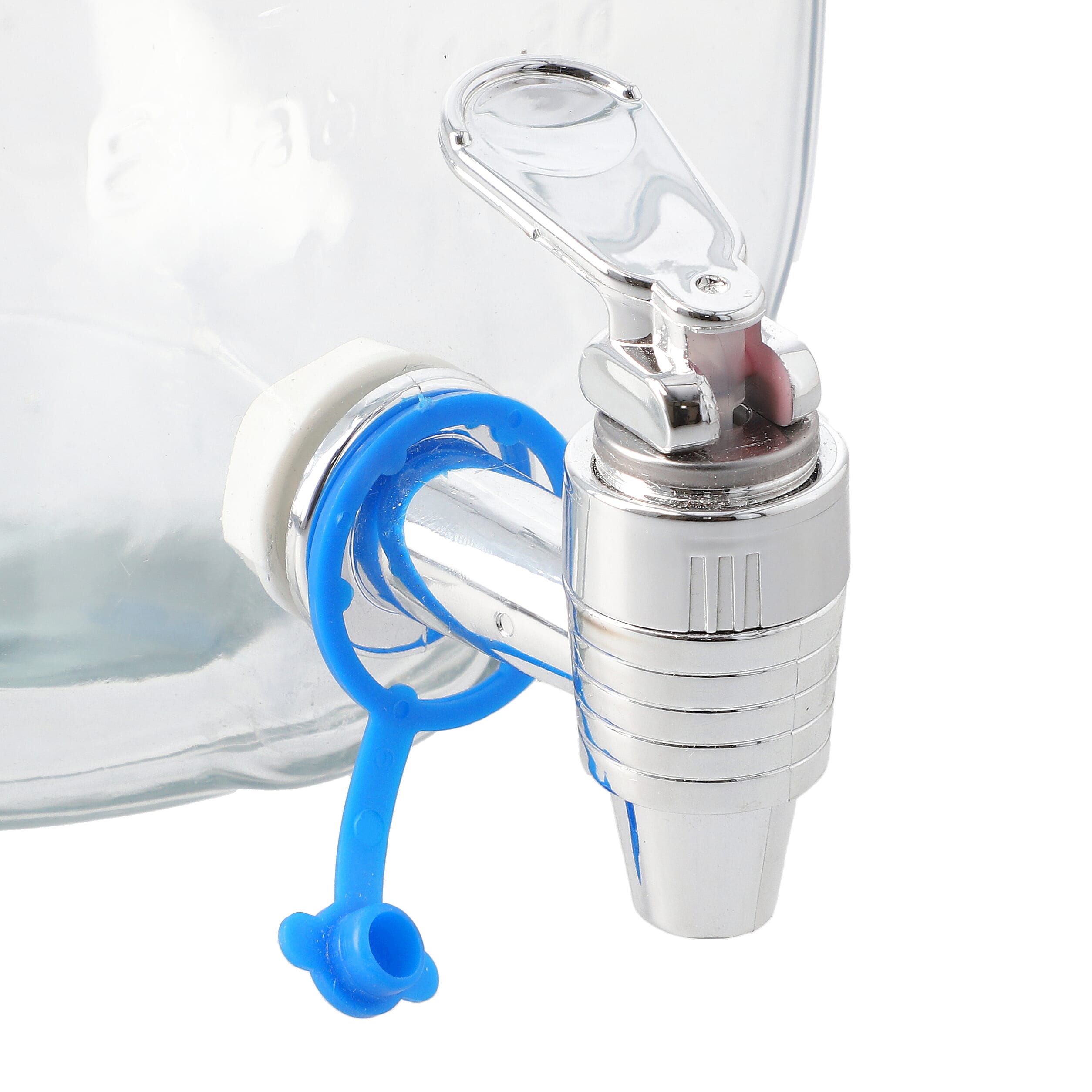 Glass Drinks Dispenser (Capacity 5 Liters)