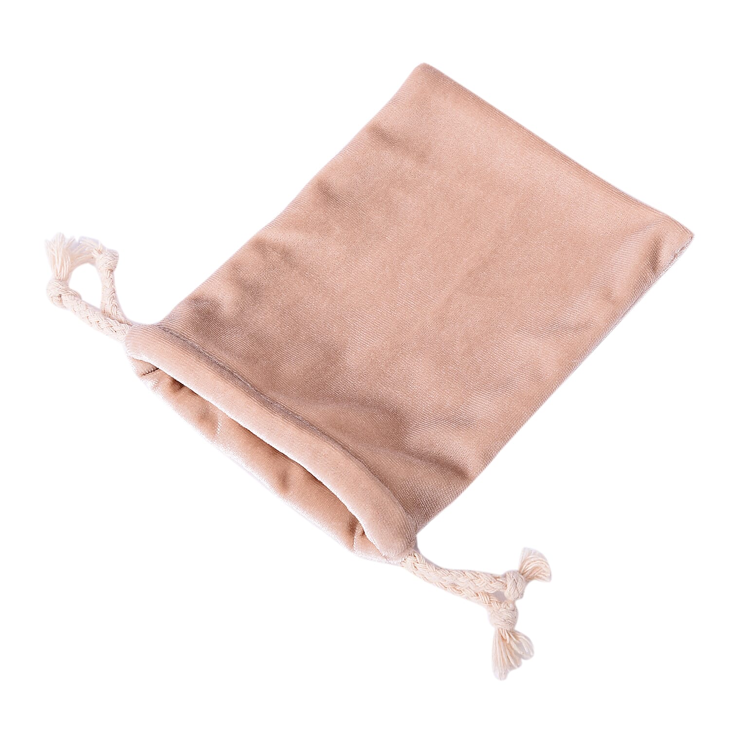 LA MAREY Pure 100% Mulberry Silk Scarf with Velvet Drawstring Pouch in Cherry Blossom Print  - Blue (Size 52x52cm)