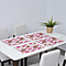 Set of 4 - Waterproof Donut Rint Pattern Kitchen Placemat (Size:41x29Cm) - Pink