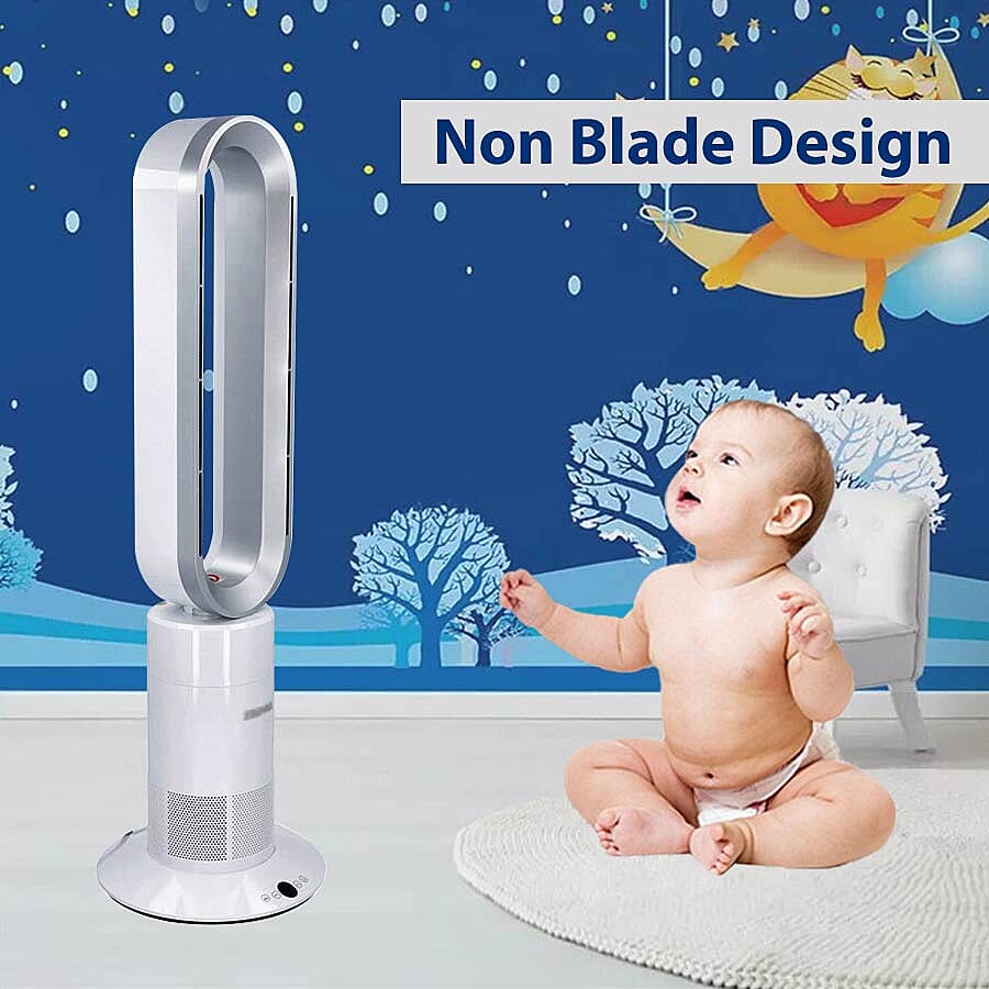 Homesmart 3-in-1 Bladeless Heater, Air Purifier and Fan with Remote Control (Size 85.3x26.5x16 Cm)