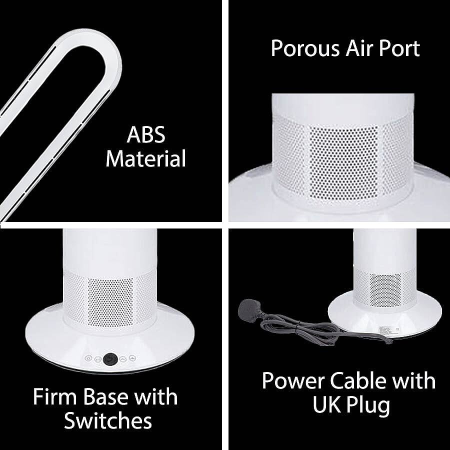 Homesmart 3-in-1 Bladeless Heater, Air Purifier and Fan with Remote Control (Size 85.3x26.5x16 Cm)