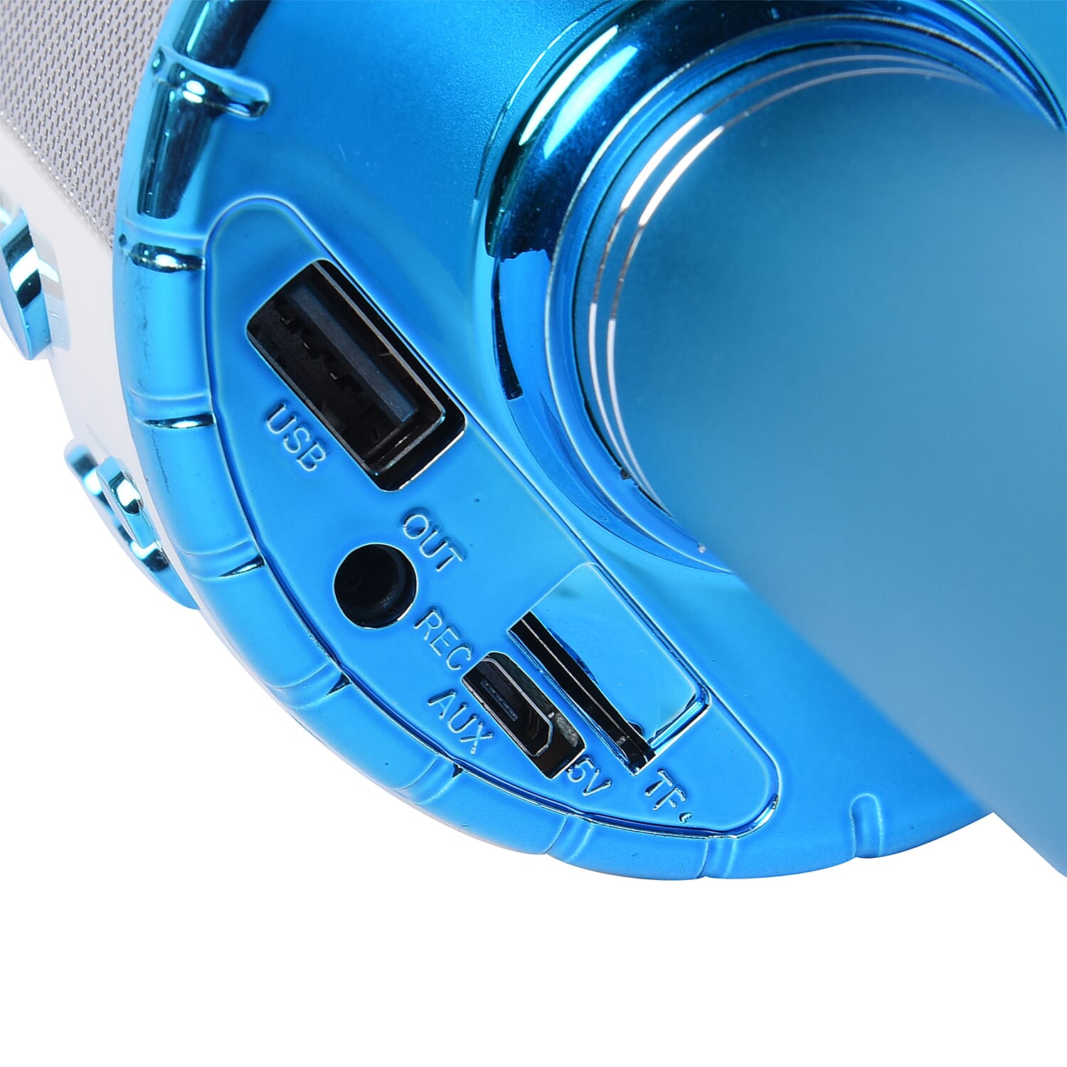 Smart Karaoke Mic with Multi Features in Blue Colour