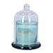 The 5th Season Scented Candle Cup with Glass Lid - Blue