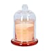 The 5th Season Scented Candle Cup with Glass Lid - Orange