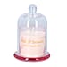 The 5th Season Scented Candle Cup with Glass Lid - Pink