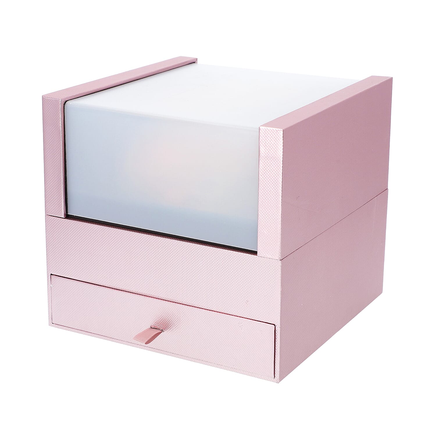 The 5th Season 2 Layer Flower Box With 3 Bottles Of Fragrance Spray - Orange