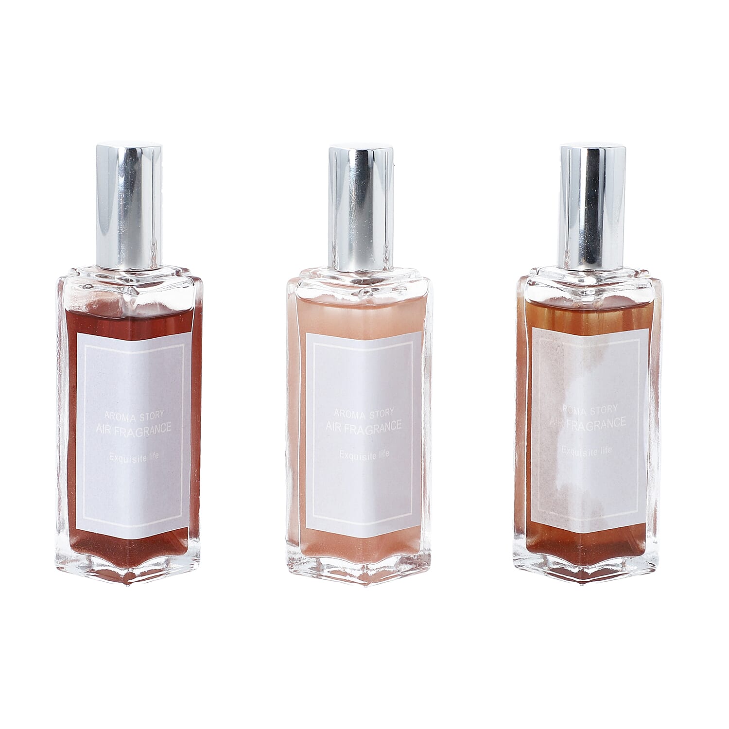 The 5th Season 2 Layer Flower Box With 3 Bottles Of Fragrance Spray - Orange