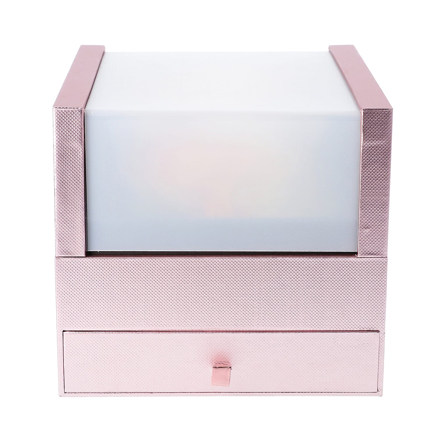 The 5th Season 2 Layer Flower Box With 3 Bottles Of Fragrance Spray - Pink