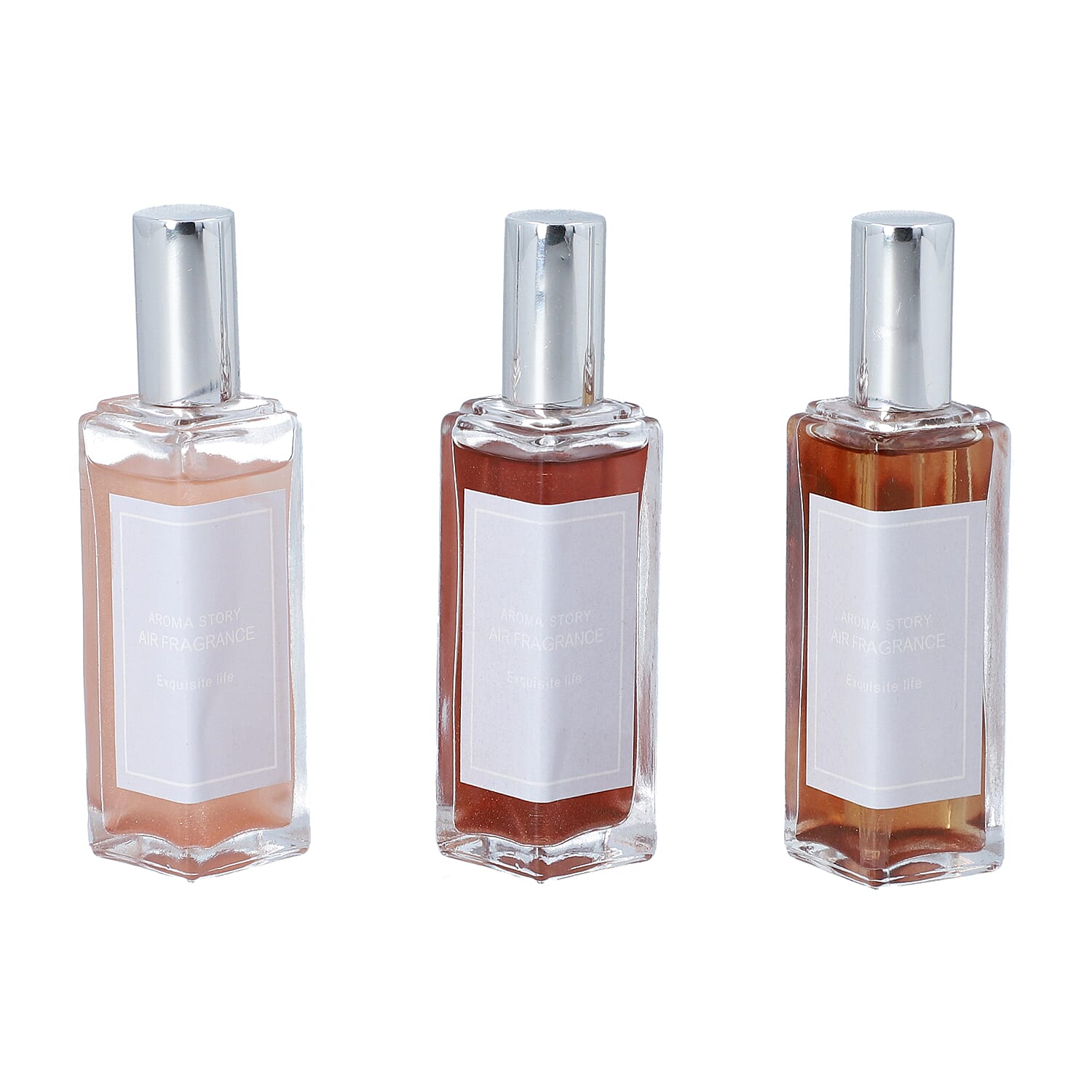 The 5th Season 2 Layer Flower Box With 3 Bottles Of Fragrance Spray - Pink