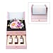 The 5th Season 2 Layer Flower Box With 3 Bottles Of Fragrance Spray - Purple