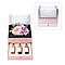 The 5th Season 2 Layer Flower Box With 3 Bottles Of Fragrance Spray - Purple