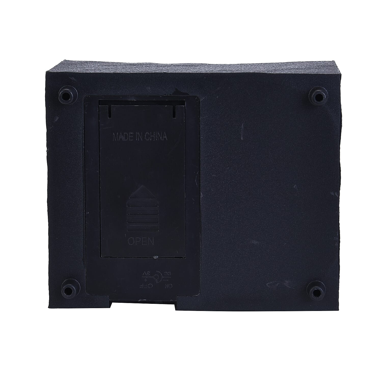 Mini Water Fountain with LED Light - Black (Size - 11x9x17cm)