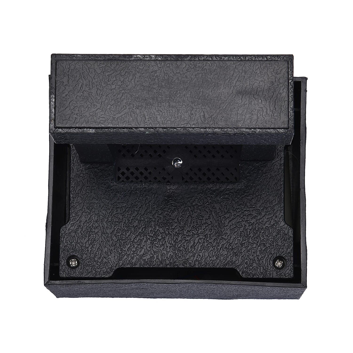 Mini Water Fountain with LED Light - Black (Size - 11x9x17cm)