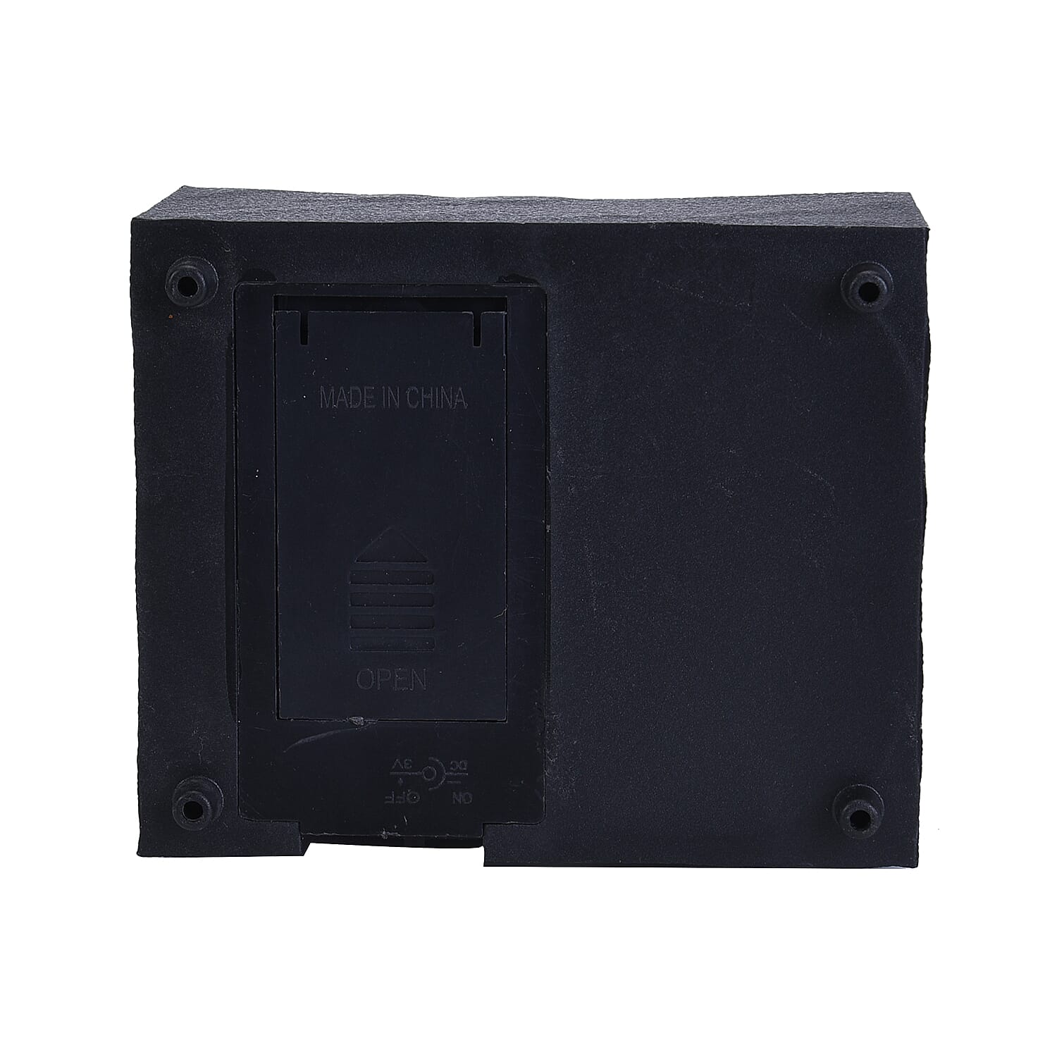 Mini Water Fountain with LED Light (Option 1) - Black (Size - 11x9x17 cm)