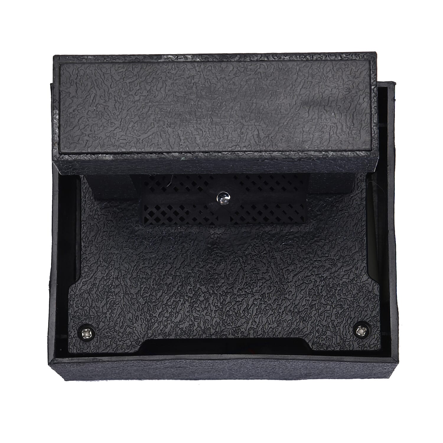 Mini Water Fountain with LED Light (Option 1) - Black (Size - 11x9x17 cm)