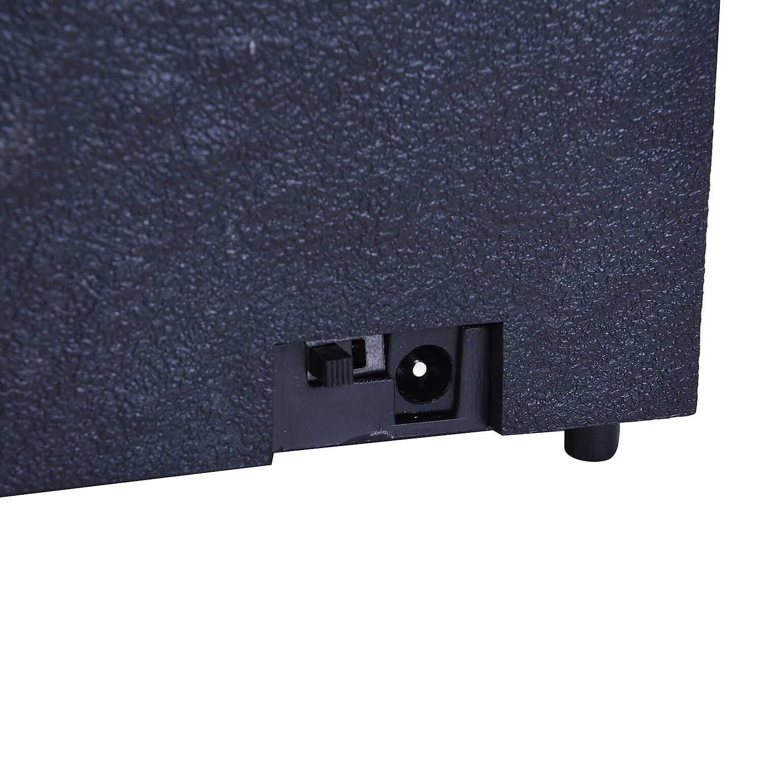 Mini Water Fountain with LED Light (Option 1) - Black (Size - 11x9x17 cm)