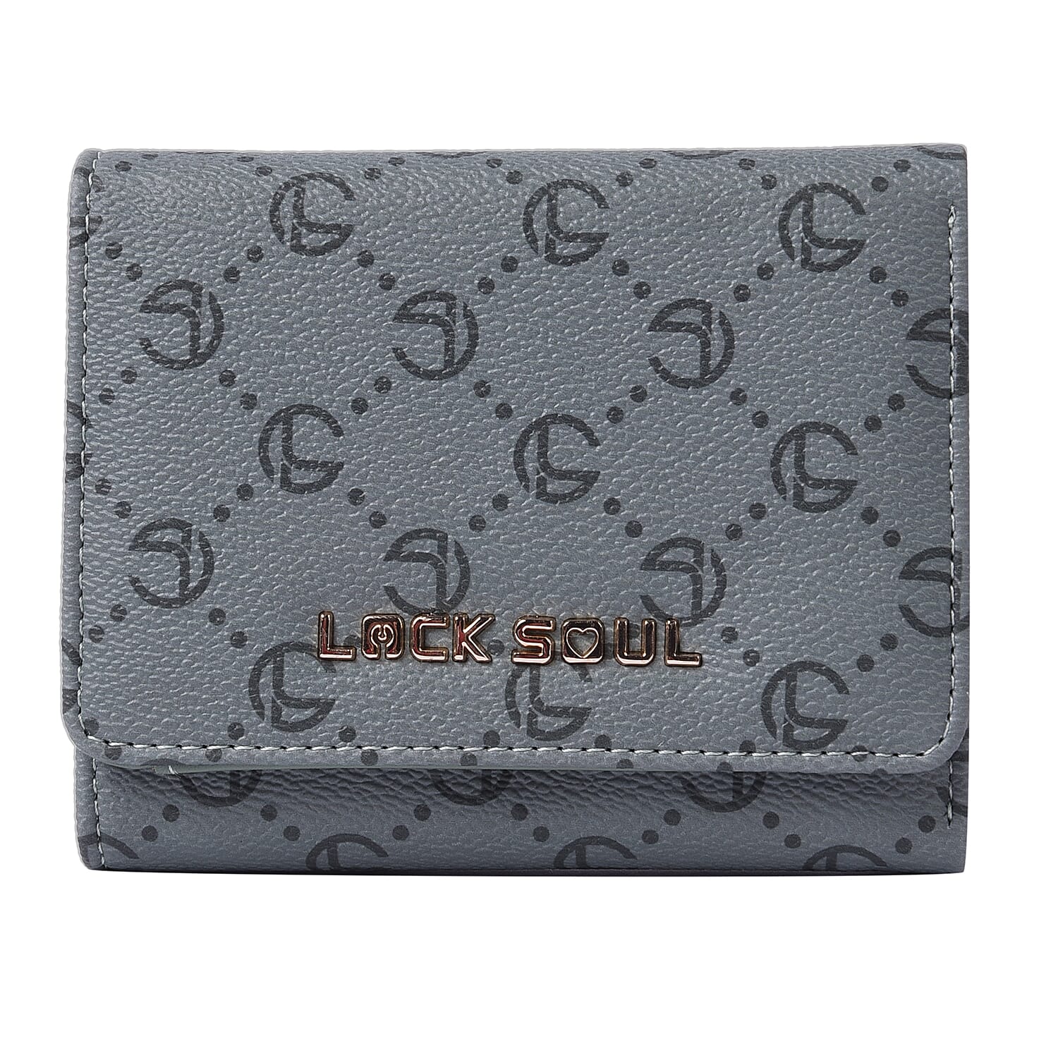 LOCK SOUL Three-Fold RFID Wallet - Green