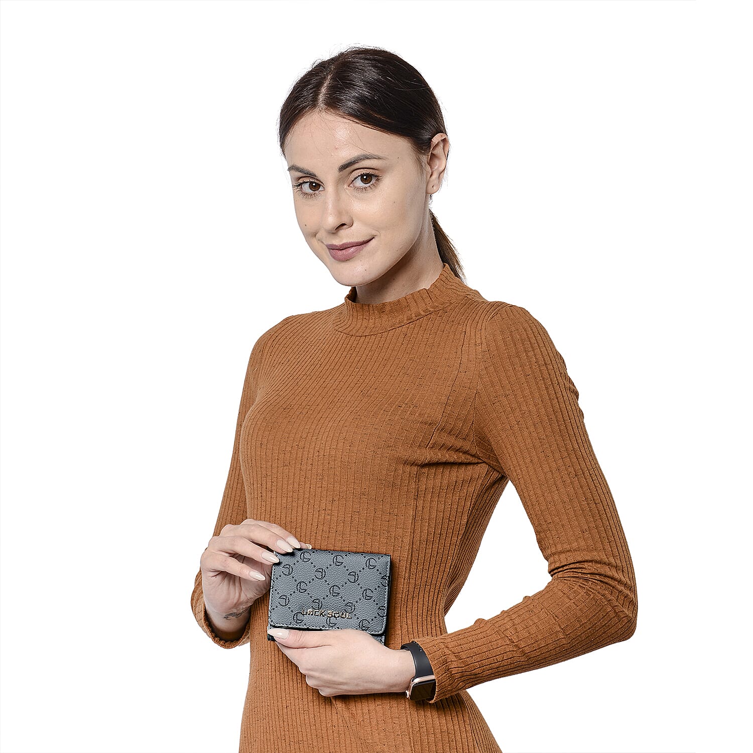 LOCK SOUL Three-Fold RFID Wallet - Green