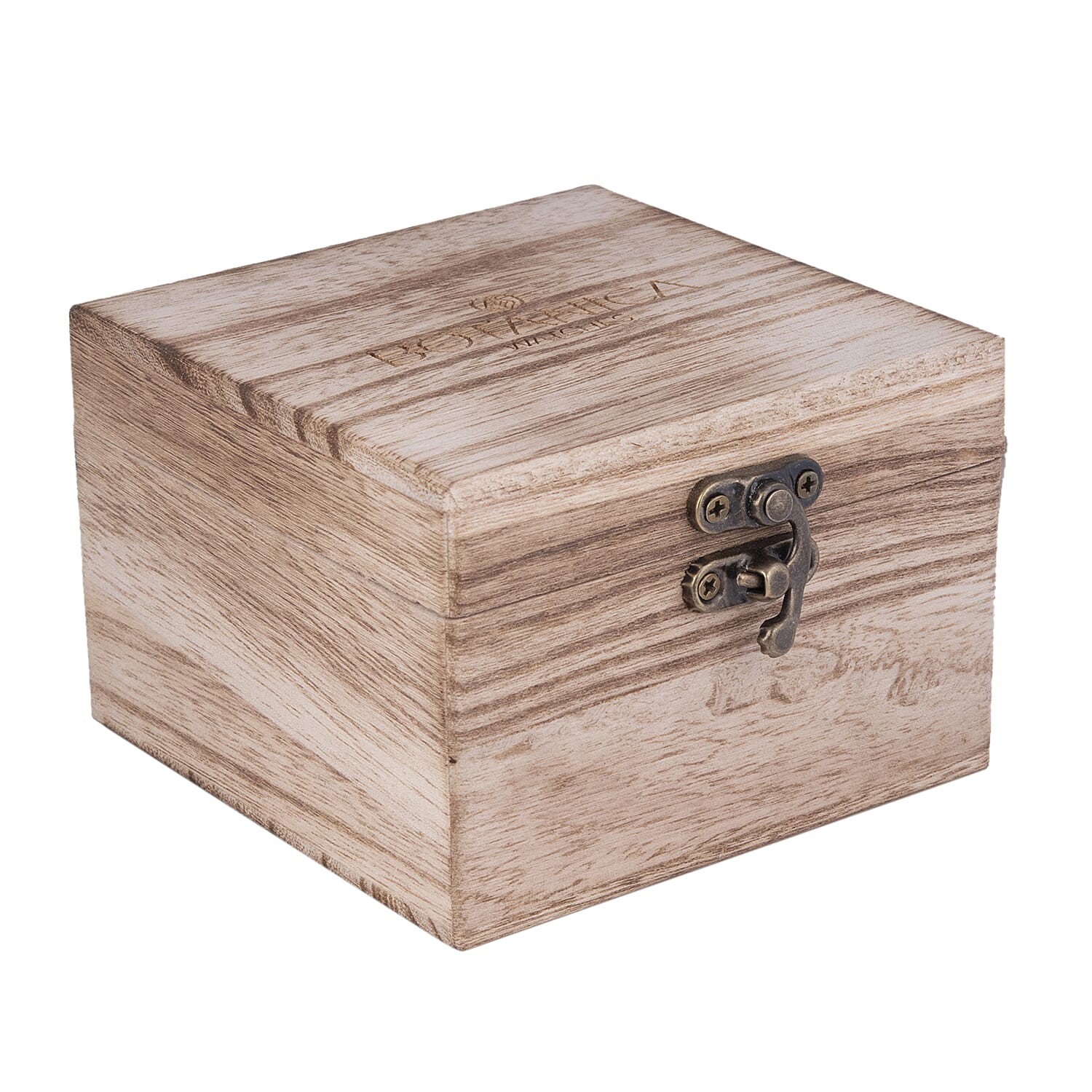 Botanica Iris Sandalwood Wood Miyota Movement Watch - Black and Grey