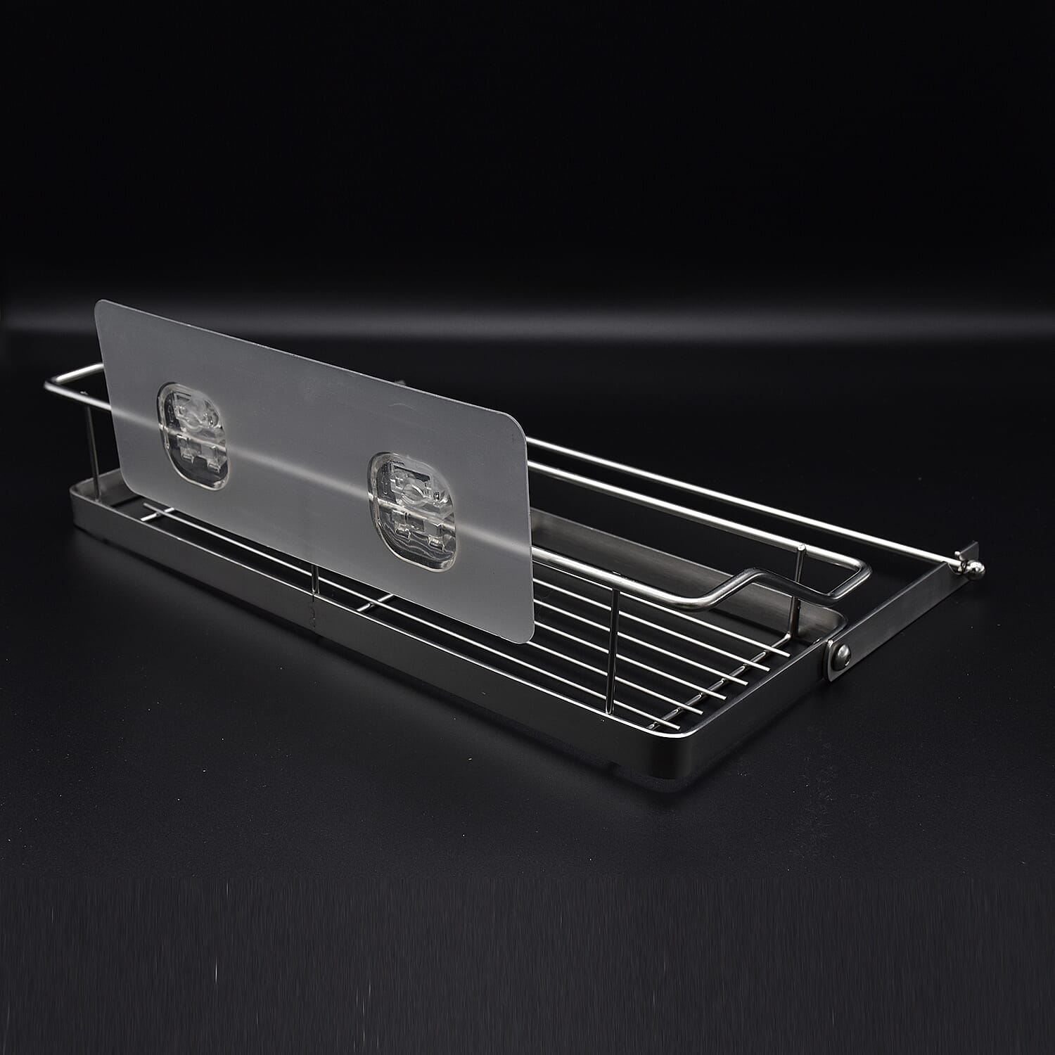Kitchen Seasoning Rack in Stainless Steel
