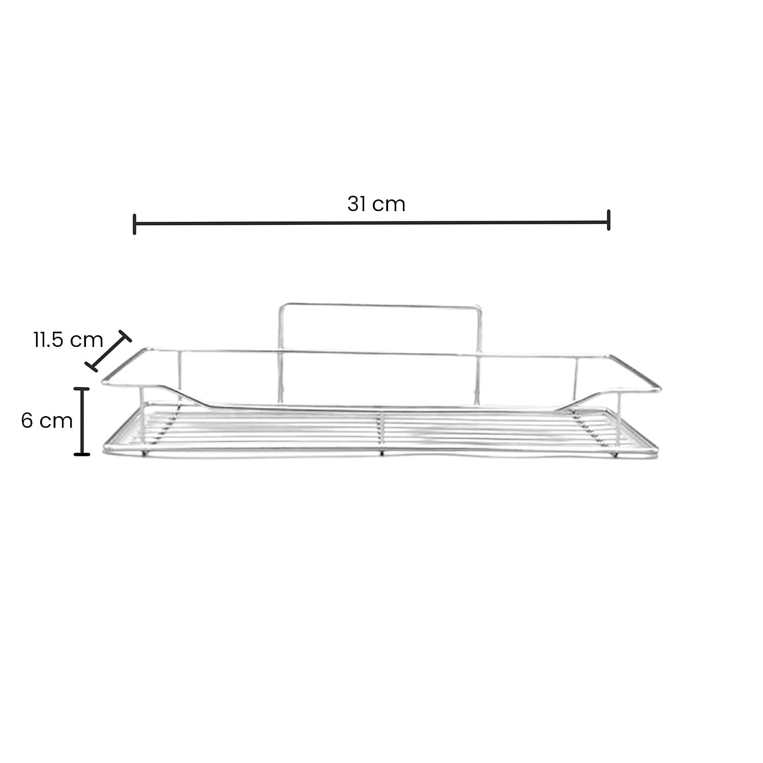 Kitchen Seasoning Rack in Stainless Steel