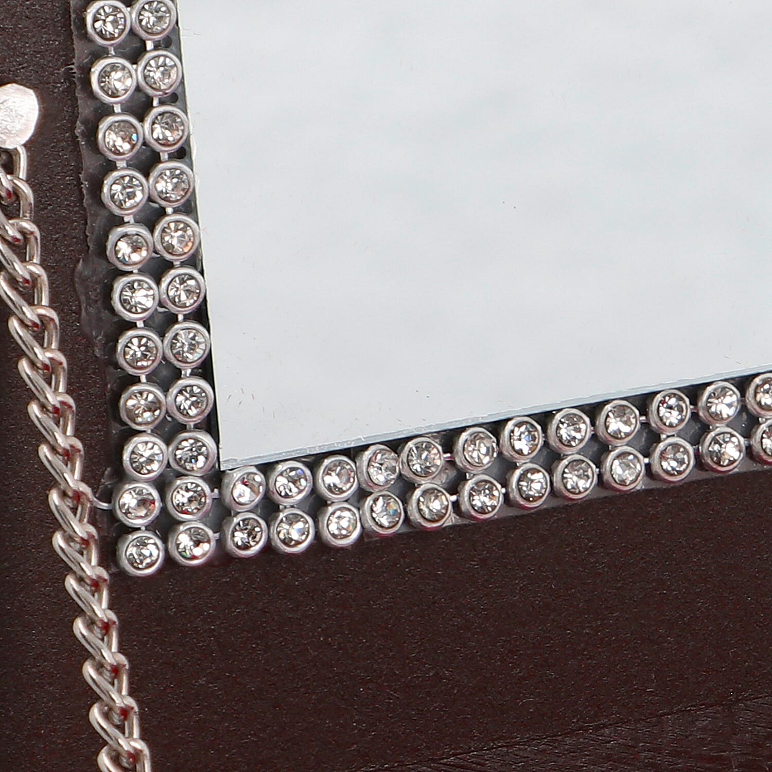 Handcrafted Wooden Jewellery Box with Bangle and Ring Storage (Size 25x18x7cm) - Brown