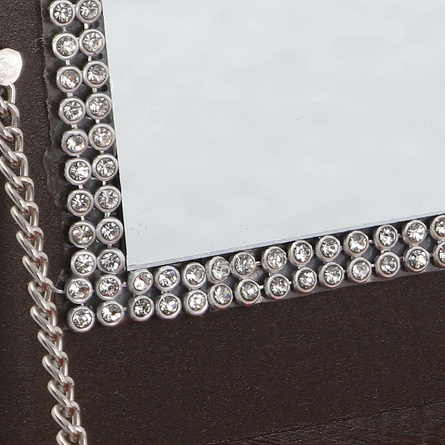 Handcrafted Wooden Jewellery Box with Bangle and Ring Storage (Size 25x18x7cm) - Dark Brown