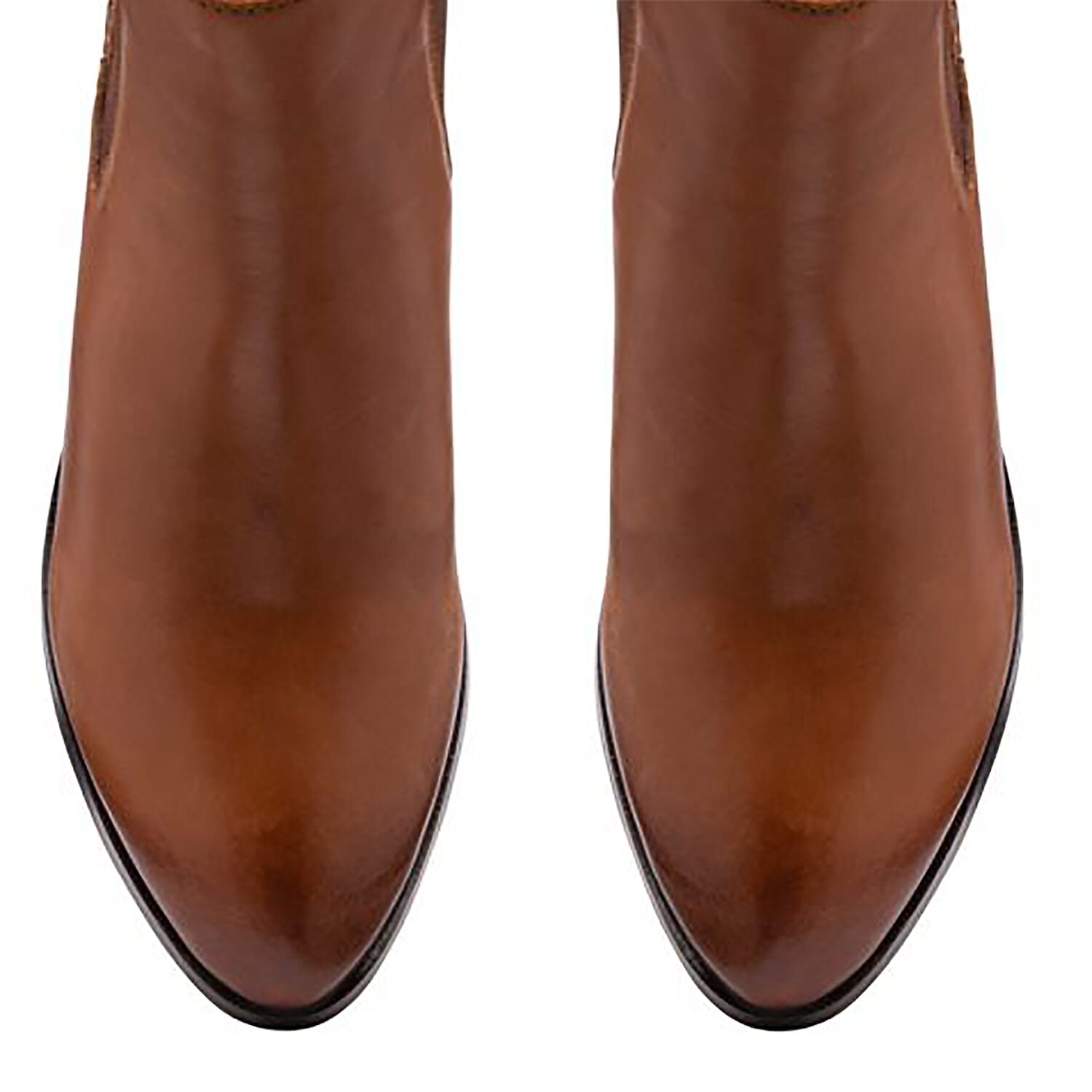 Ravel Tan Snake Saxman Leather Ankle Boots 