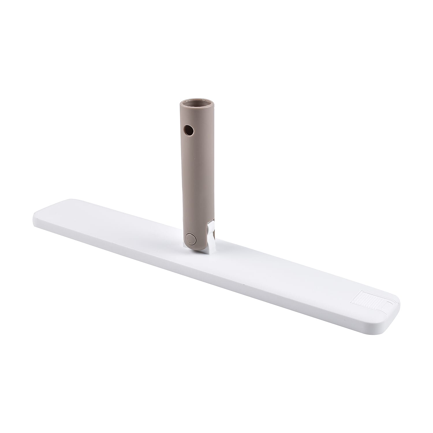 HOMESMART Sponge Head Mop with Dual Tank Bucket in White and Beige Colour (Size 141.5x33cm)