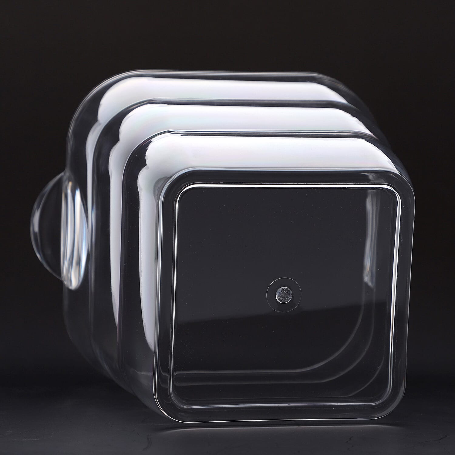 5L Square Ice Bucket (Size:24.5x20.5x20cm)