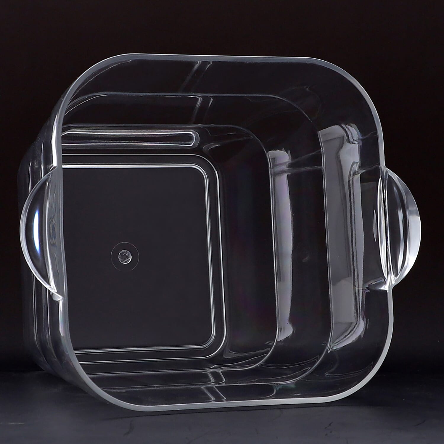 5L Square Ice Bucket (Size:24.5x20.5x20cm)