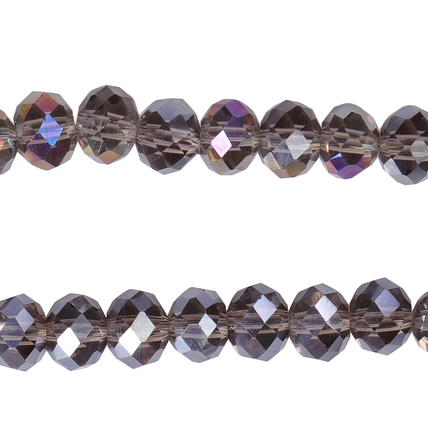 Multi Colour Austrian Crystal and Multi Gemstone Detachable with Magnet Pendant Necklace (Size 20)