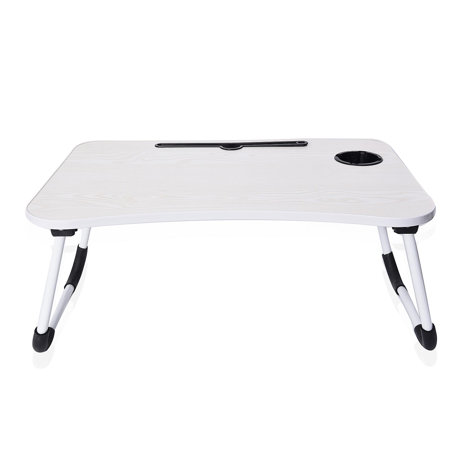 Multi-Function Folding Table with a Cup Holder (Size-60x40x27Cm)