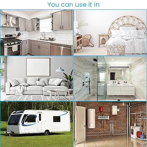 Set of 8 - HOMESMART Disposable Moisture Absorber Box - 300g (Size 12x136Cm)