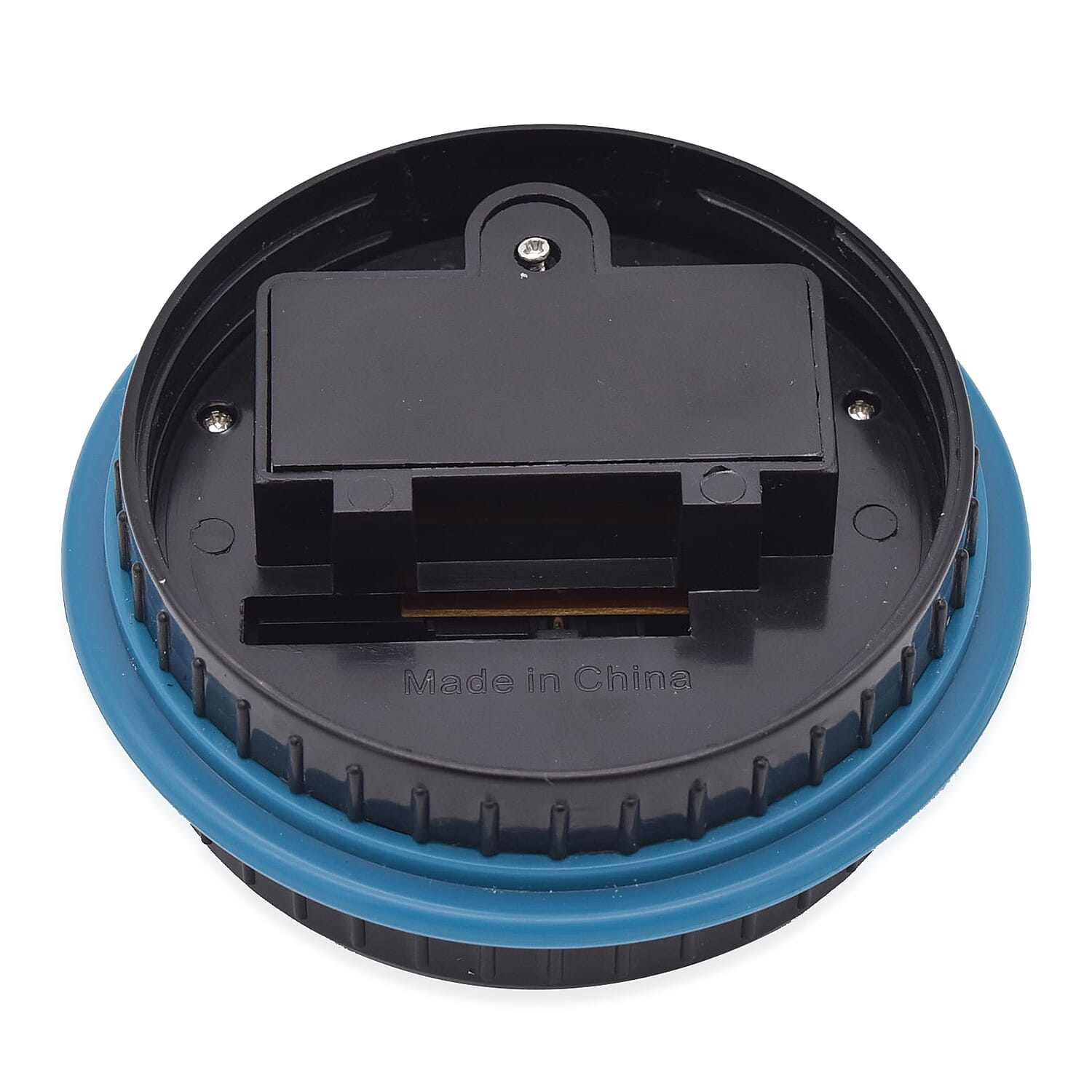 Glowing Digital Coin Counting Money Jar (Size  11.5x11.5x20.5) - Black and Blue