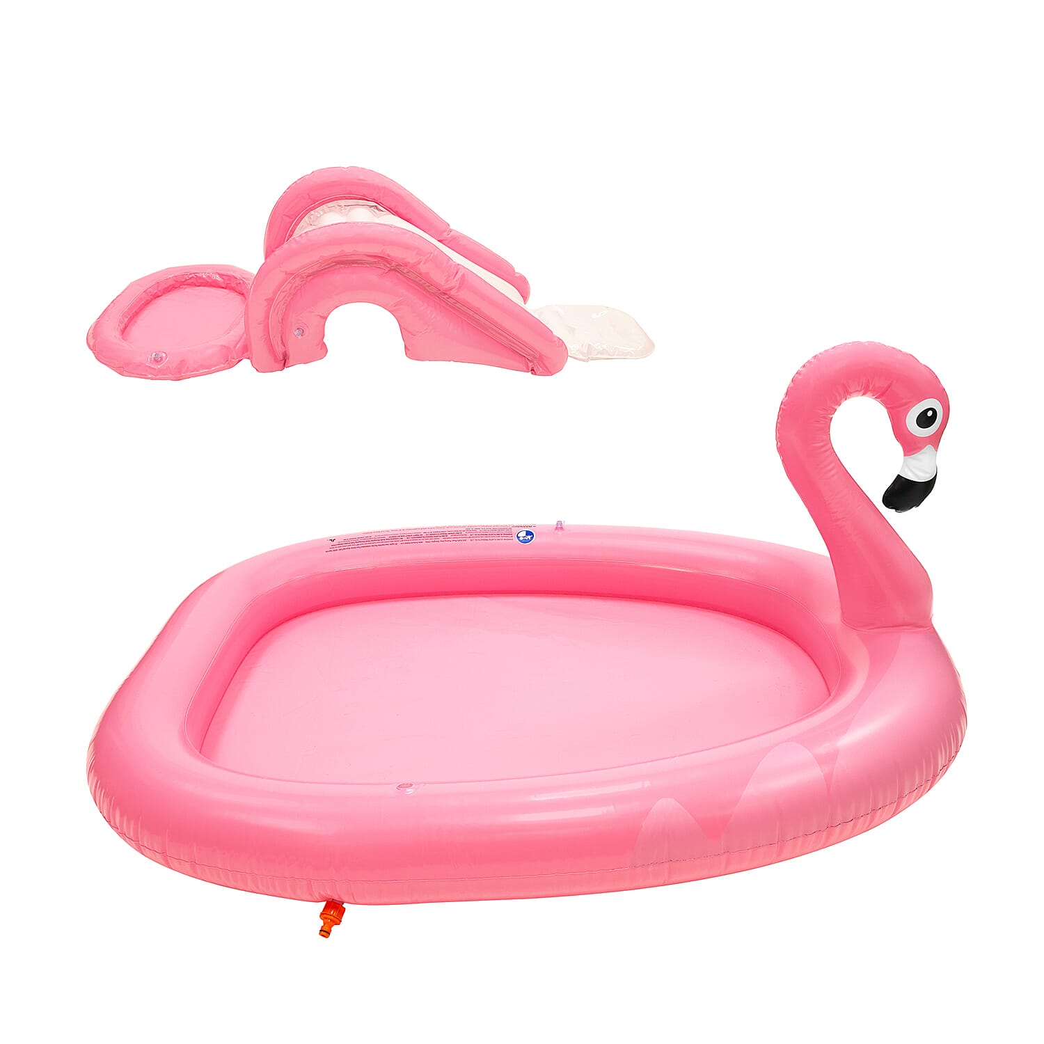Sun Club 2M Flamingo Play Pool with Water Spray - Pink